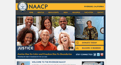 Desktop Screenshot of naacp-riverside.org