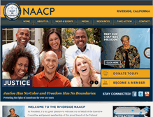 Tablet Screenshot of naacp-riverside.org